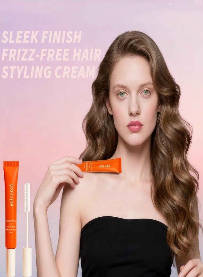 EOICCEOH Hair Styling Cream, Desert Botanical 3-In-1 Styling Cream & Taming Wand - Smooth Frizz, Tame Flyaways, Style Edges, Versatile & Portable, for Styling Natural Beautiful Hair Radiant - 0.6 oz - Image 2